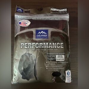 Coldpruf performance black base layer top medium
